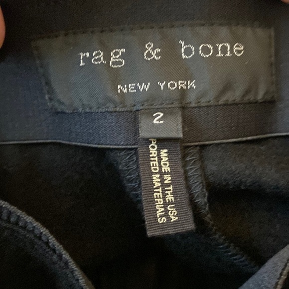 Rag & Bone Polly Crop Wool Pants, Size 2 - Picture 3 of 10